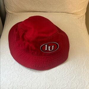 Top of the World Crimson Bucket Hat